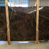 Dark Emperador marble slabs