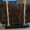 Dark Emperador marble slabs