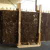 Dark Emperador marble slabs
