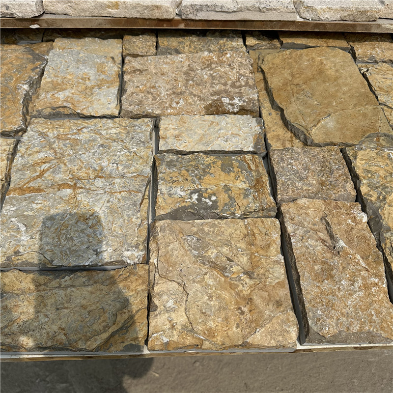 Yellow Castle Stone for Rustic Garden Walls