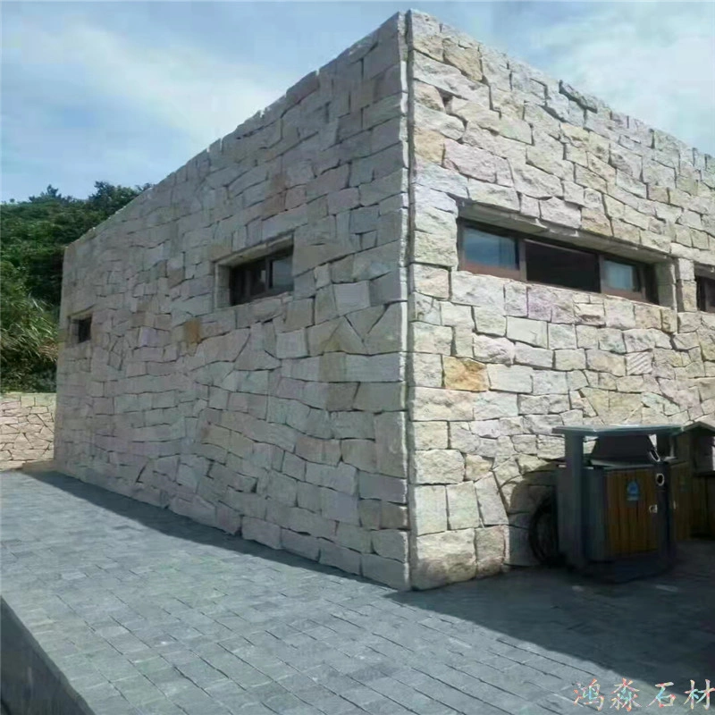 Off White Sandstone Castle Stone Veneer
