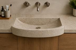 Semi-Recessed Sink