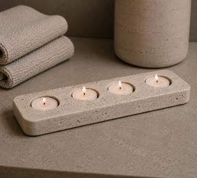 Multi-Candle Tray Platform