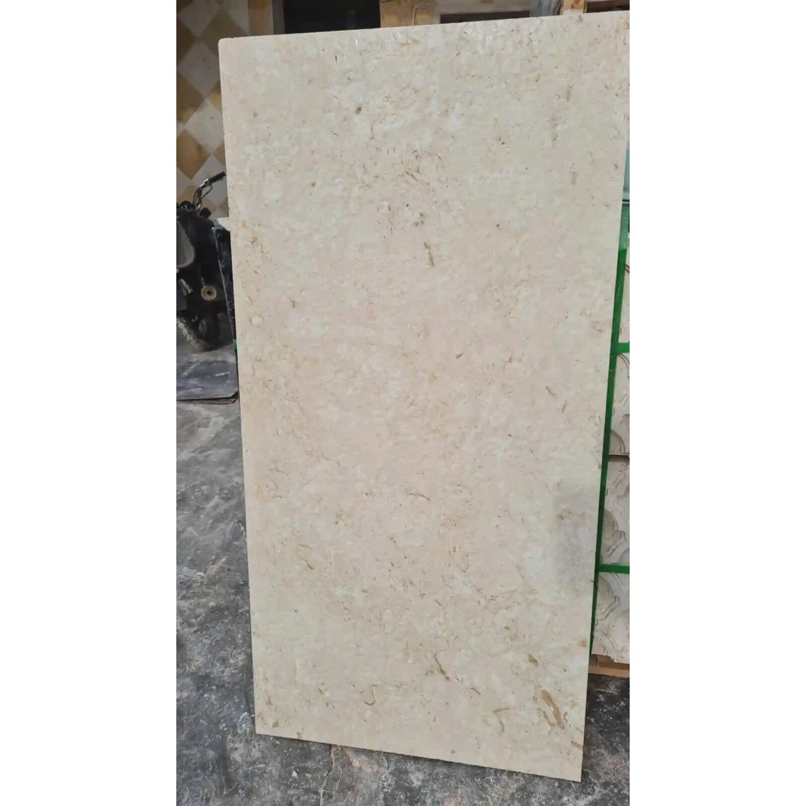 White Limestone Rough-Finish