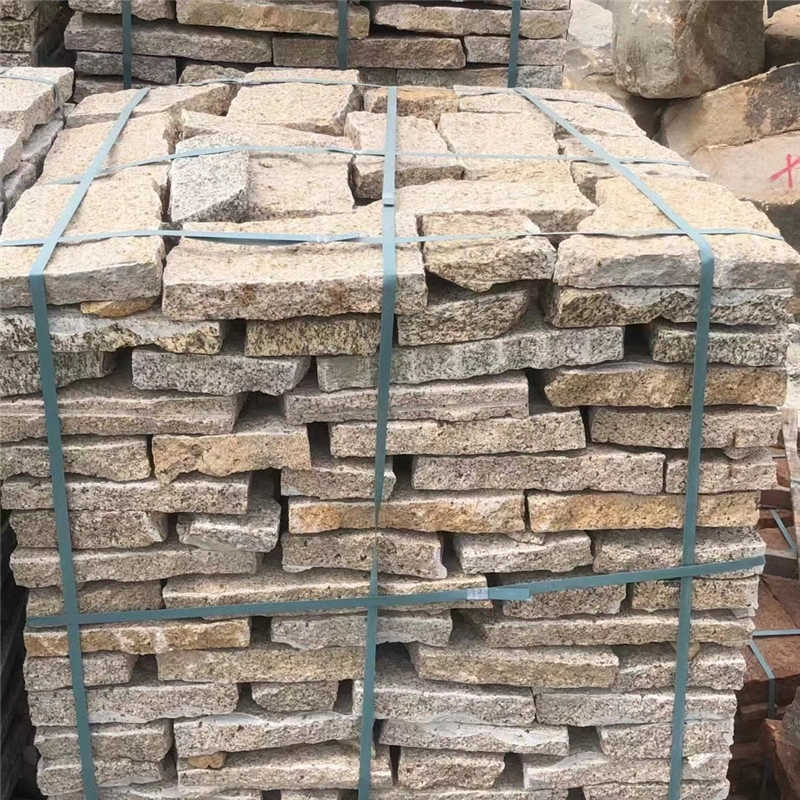 Yellow Rust Crazy Paving Stone for Patio & Landscape Cladding