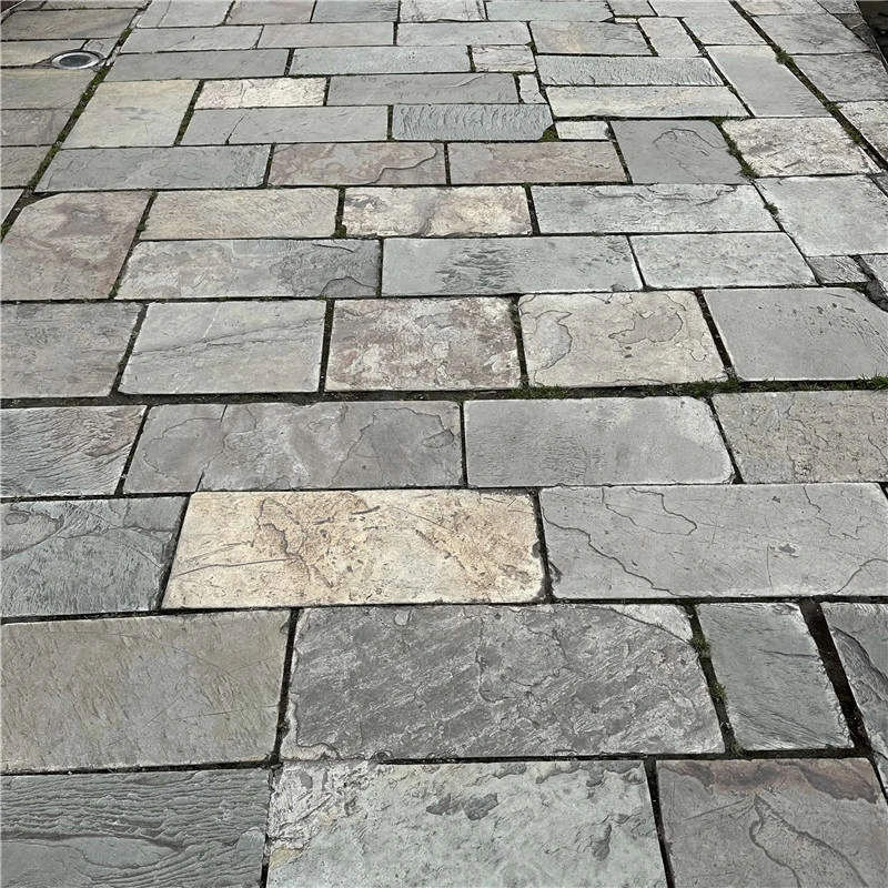 Multicolor Rust Slate Tiles for Patio & Garden